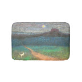 The Cat's Midnight Journey Badematte (Vorderseite)