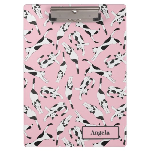 The Cats of cadstudios My Planner Rose Klemmbrett (Vorderseite)