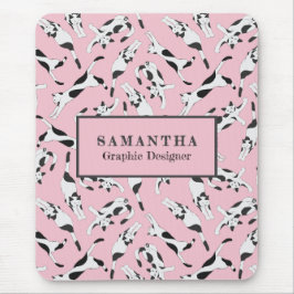 The Cats of cadstudios My Planner Rose Mousepad