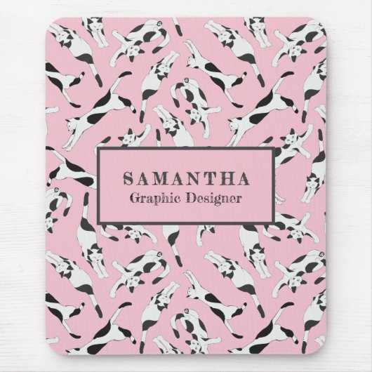 The Cats of cadstudios My Planner Rose Mousepad (Vorne)