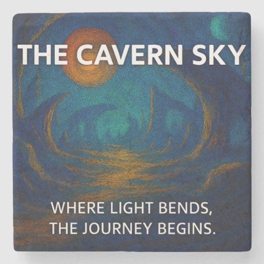 The Cavern Sky Steinuntersetzer (Vorderseite)