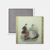 The Celebrated Polka, song sheet, 1840 Magnet (Vorderseite/Rückseite)