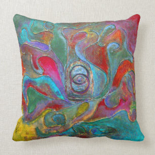 "The Celest Guardian from Unseen" von Paul Buică Kissen