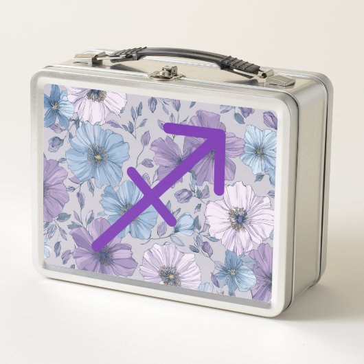 🏹 The Celestial Bloom 🌸Canteen  Metall Brotdose (Vorderseite)