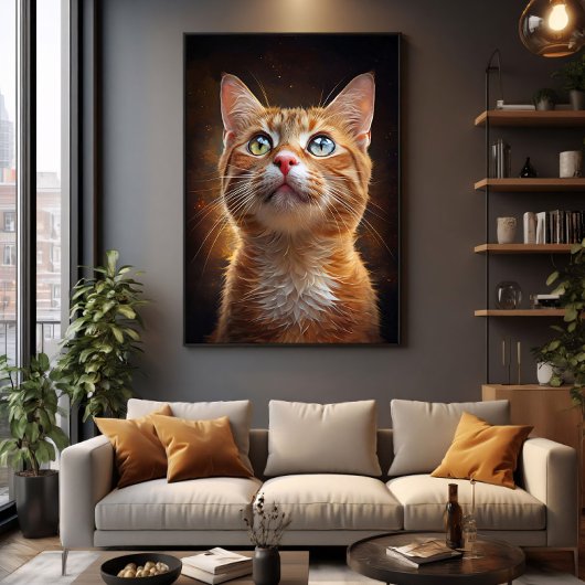 The Celestial Gaze Leinwanddruck