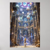 The Celestial Library: Where Magic Meets Knowledge Poster (Vorne)