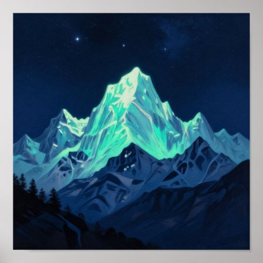 The Celestial Radiance of the Primordial Peak: A N Poster (Vorne)