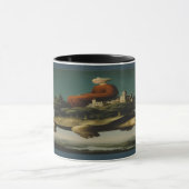 The Celestial Voyager Surreal Art Tasse (Zentrum)