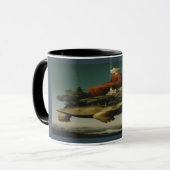 The Celestial Voyager Surreal Art Tasse (Vorderseite Links)