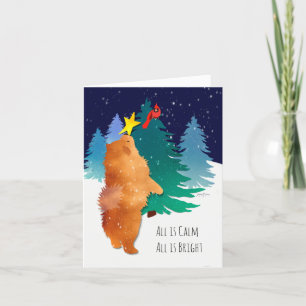 The Celestize - Chow Art Cards - CUSTOMIZE Feiertagskarte