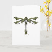 The Celtic Draquelly Karte (Gelbe Blume)