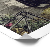 The Cemetery of Pere Lachaise, printed by Charles Poster (Ecke)