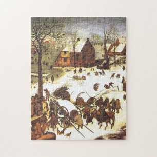 The Census at Bethlehem - Pieter Bruegel Puzzle