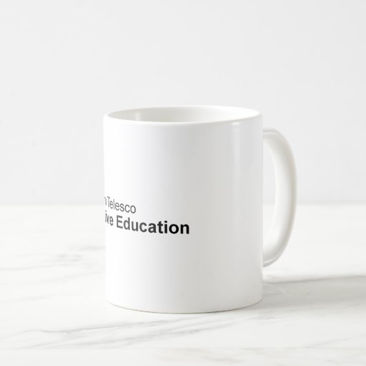 The Center for Creative Education Mug Kaffeetasse (VorderseiteRechts)