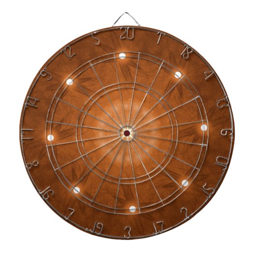 The Central Fire Flower Abstract Dartscheibe (vorne)