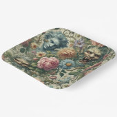 The Cerulean Muse – Gothic Victorian Pappteller (Gewinkelt)