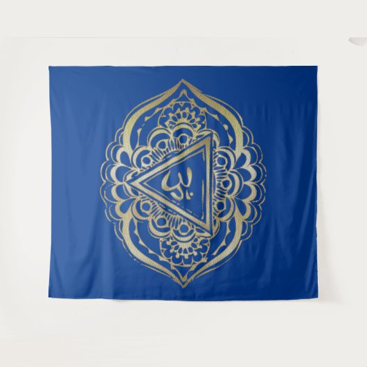 The Chakras Ajna - Tapestry Wandteppich (Vorderseite (Horizontal))