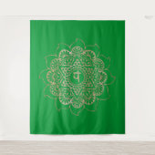 The Chakras Anahata - Tapestry Wandteppich (Vorderseite)
