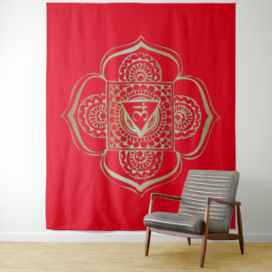 The Chakras Muladhara - Tapestry Wandteppich
