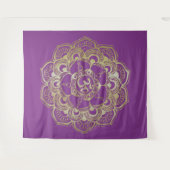 The Chakras Saharara - Tapestry Wandteppich (Vorderseite (Horizontal))