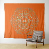 The Chakras Svaddhistana - Tapestry Wandteppich (Beispiel (Horizontal))