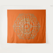 The Chakras Svaddhistana - Tapestry Wandteppich (Vorderseite (Horizontal))