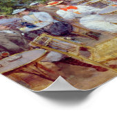 The Chalet du Cycle in the Bois de Boulogne Poster (Ecke)