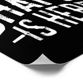 The Champ Is Here Srt Martial Arts Motivational Gy Poster (Ecke)