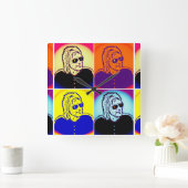 'The Changing Man' Paul Weller Clock Quadratische Wanduhr (Zuhause)