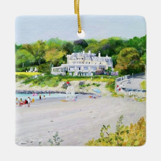 The Chanler at First Beach Newport RI Ornament (Vorderseite)
