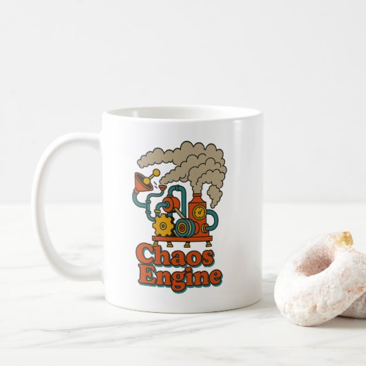 The Chaos Engine Mug Kaffeetasse (Mit Donut)