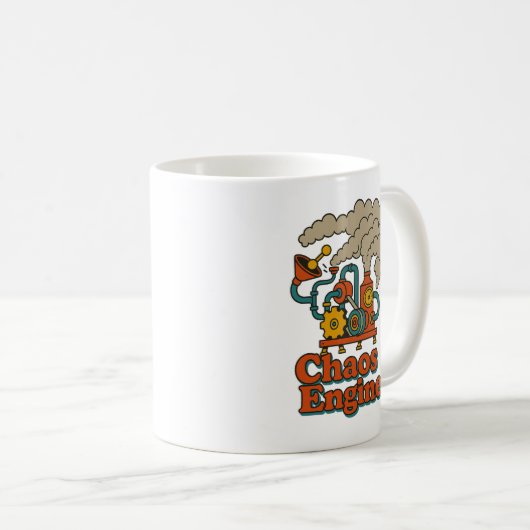 The Chaos Engine Mug Kaffeetasse (VorderseiteRechts)