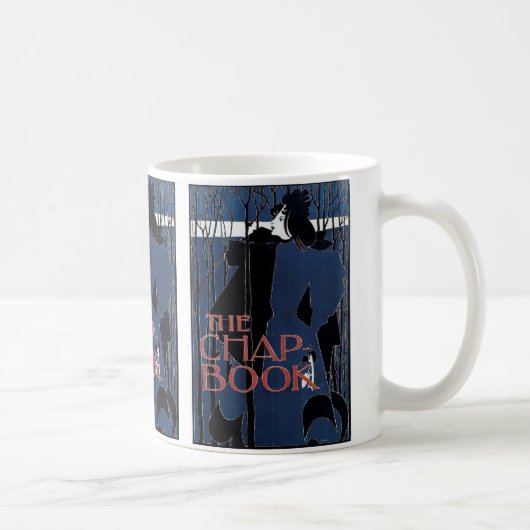 The Chap-Book ~ Blaue Dame Kaffeetasse (Rechts)