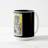 The Chariot Tarot Zweifarbige Tasse (VorderseiteRechts)