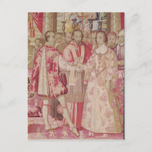 The Charles V Tapestry Postkarte