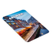 The charm of the Colmar Christmas market Magnet (Rechte Seite)
