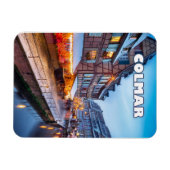 The charm of the Colmar Christmas market Magnet (Horizontal)