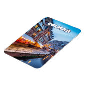 The charm of the Colmar Christmas market Magnet (Linke Seite)