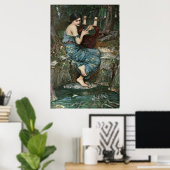 The Charmer von John William Waterhouse - 1911 Poster (Heimbüro)