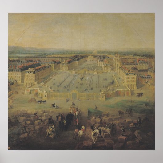 The Chateau de Versailles and the Place Poster (Vorne)