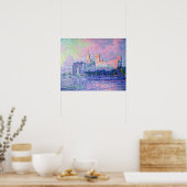 The Chateau des Papes, Avignon, 1900 Poster (Küche)