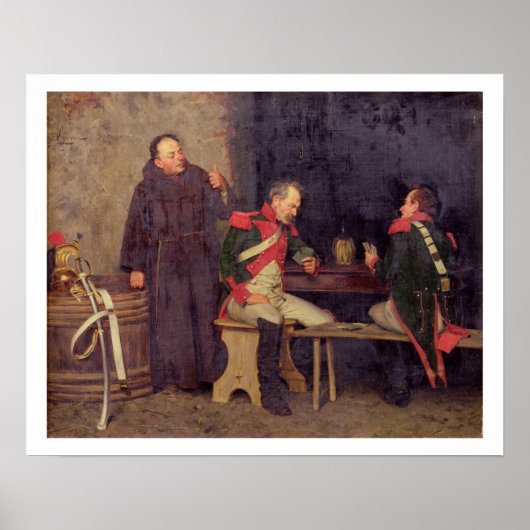 The Cheat (oil on canvas) (one of pair - See 19572 Poster (Vorne)