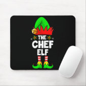 The Chef Elf Shirt Matching Family Chef Christmas  Mousepad (Mit Mouse)