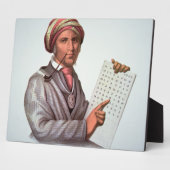 The Cherokee Scholar, Sequoyah (1776-1843) (Farbe Fotoplatte (Seite)