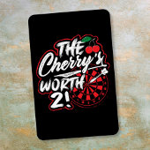 The Cherry's Worth 2 - Dart Fan Magnet