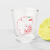The Cherry's Worth 2 - Funny Dart Player Schnapsglas (Vorderseite)