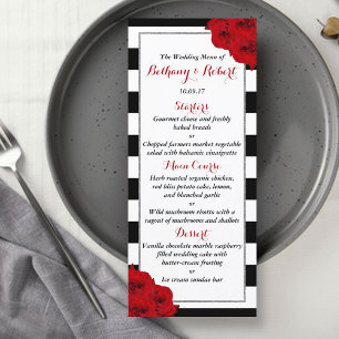 The Chic Modern Luxe Wedding Collection - Menü