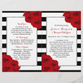 The Chic Modern Luxe Wedding Collection - Rote Ros (Vorderseite)