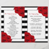 The Chic Modern Luxe Wedding Collection - Rote Ros (Rückseite)