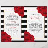 The Chic Modern Luxe Wedding Collection - Rote Ros (Vorderseite)